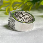 Iced Out VVS Baguette Moissanite Men's Ring | 925 Sterling Silver