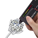 VVS Moissanite Stud Earrings | GRA Certified | 925 Silver