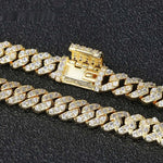 Cuban Link Bracelet — VVS Moissanite Iced