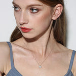 VVS Moissanite Butterfly Pendant Necklace | GRA Certified | 925 Sterling Silver