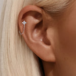 Cartilage Stud Collection — 925 Silver Piercing Studs