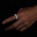 Eternity Band — Full Row VVS Moissanite
