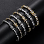 VVS Tennis Bracelet — 18K Gold Plated