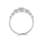 Five Stone Band — VVS Moissanite