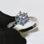 Classic Solitaire Ring — Cubic Zirconia