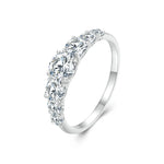 Five Stone Band — VVS Moissanite