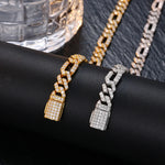 Cuban Hybrid Link Bracelet — Iced VVS Moissanite