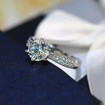 Classic Solitaire Ring — Cubic Zirconia