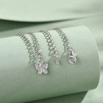 VVS Moissanite Butterfly Pendant Necklace | GRA Certified | 925 Sterling Silver