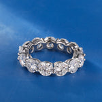 Eternity Band — Full Row VVS Moissanite