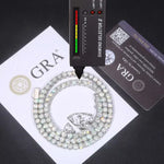 VVS Moissanite Tennis Chain | GRA Certified