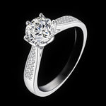 Classic Solitaire Ring — Cubic Zirconia