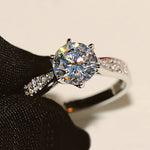 Classic Solitaire Ring — Cubic Zirconia