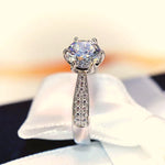 Classic Solitaire Ring — Cubic Zirconia