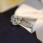 Classic Solitaire Ring — Cubic Zirconia