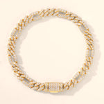 Cuban Hybrid Link Bracelet — Iced VVS Moissanite