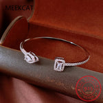 The Cuff — VVS Moissanite Bangle