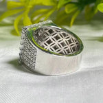 Iced Out VVS Baguette Moissanite Men's Ring | 925 Sterling Silver