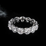 Eternity Band — Full Row VVS Moissanite