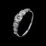 Five Stone Band — VVS Moissanite