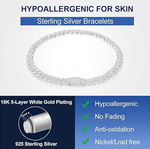 Cuban Link Bracelet — VVS Moissanite Iced