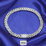 Cuban Link Bracelet — VVS Moissanite Iced