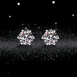 Six-Prong Solitaire Studs — VVS Moissanite
