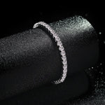 Tennis Bracelet — VVS Moissanite, 925 Sterling Silver
