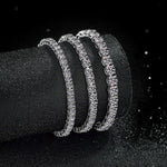 Tennis Bracelet — VVS Moissanite, 925 Sterling Silver